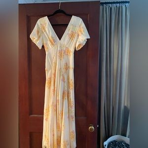 Free people midi/maxi dress.